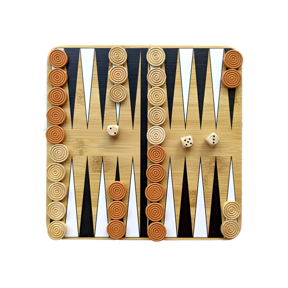 Bamboo Backgammon Classic Game