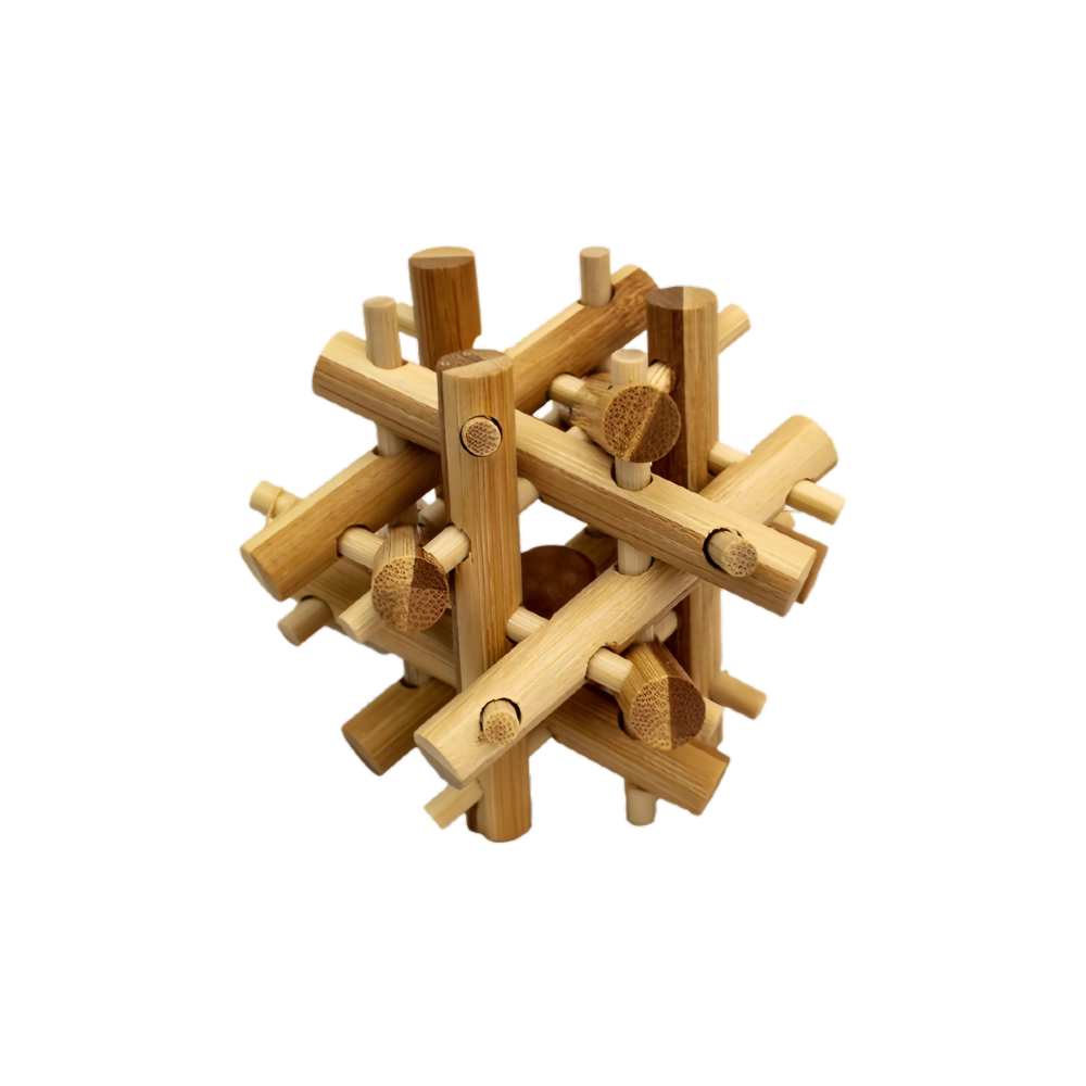 Bamboo Puzzle Traditional Chinese Puzzle